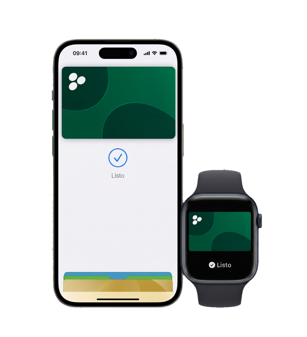 iPhone y Apple Watch con Apple Pay de Banesco